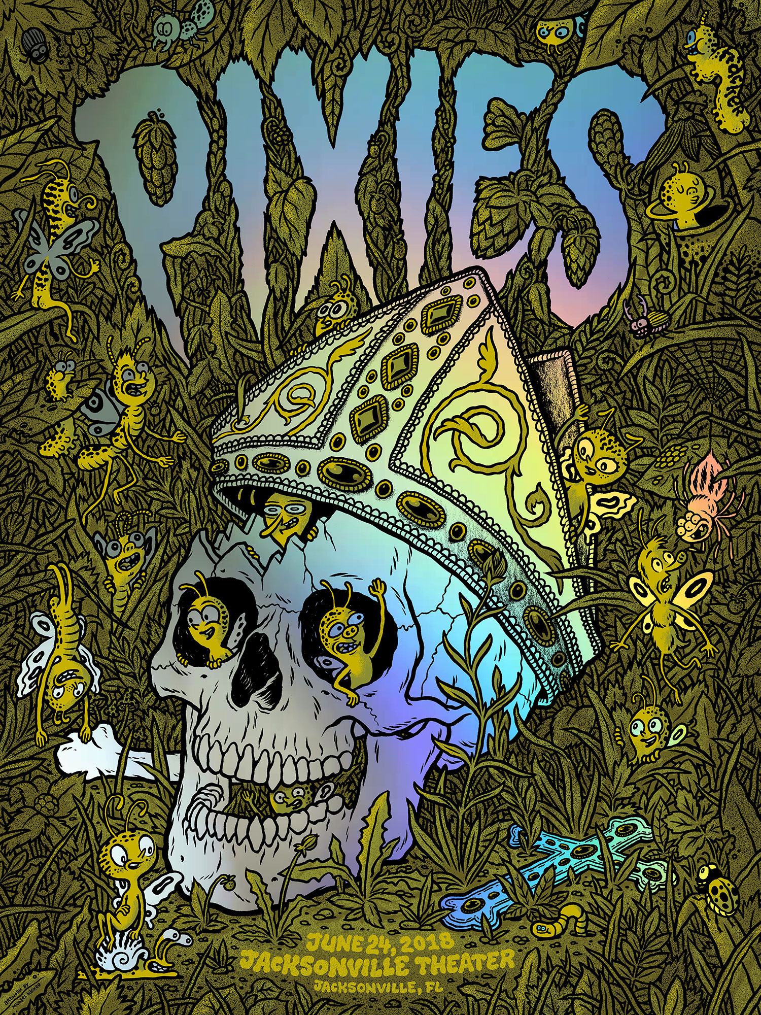 Michael Hacker Pixies Poster